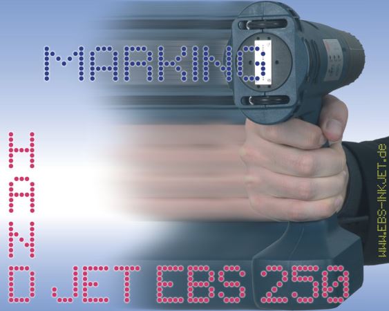 ebs-250 handheld ink jet printer